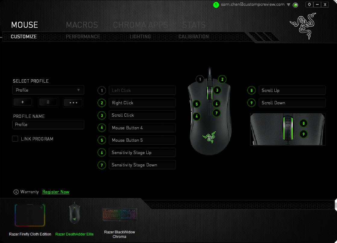 what does link program do in razer synapse